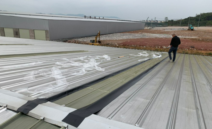 封开厂房屋面防水维修案例